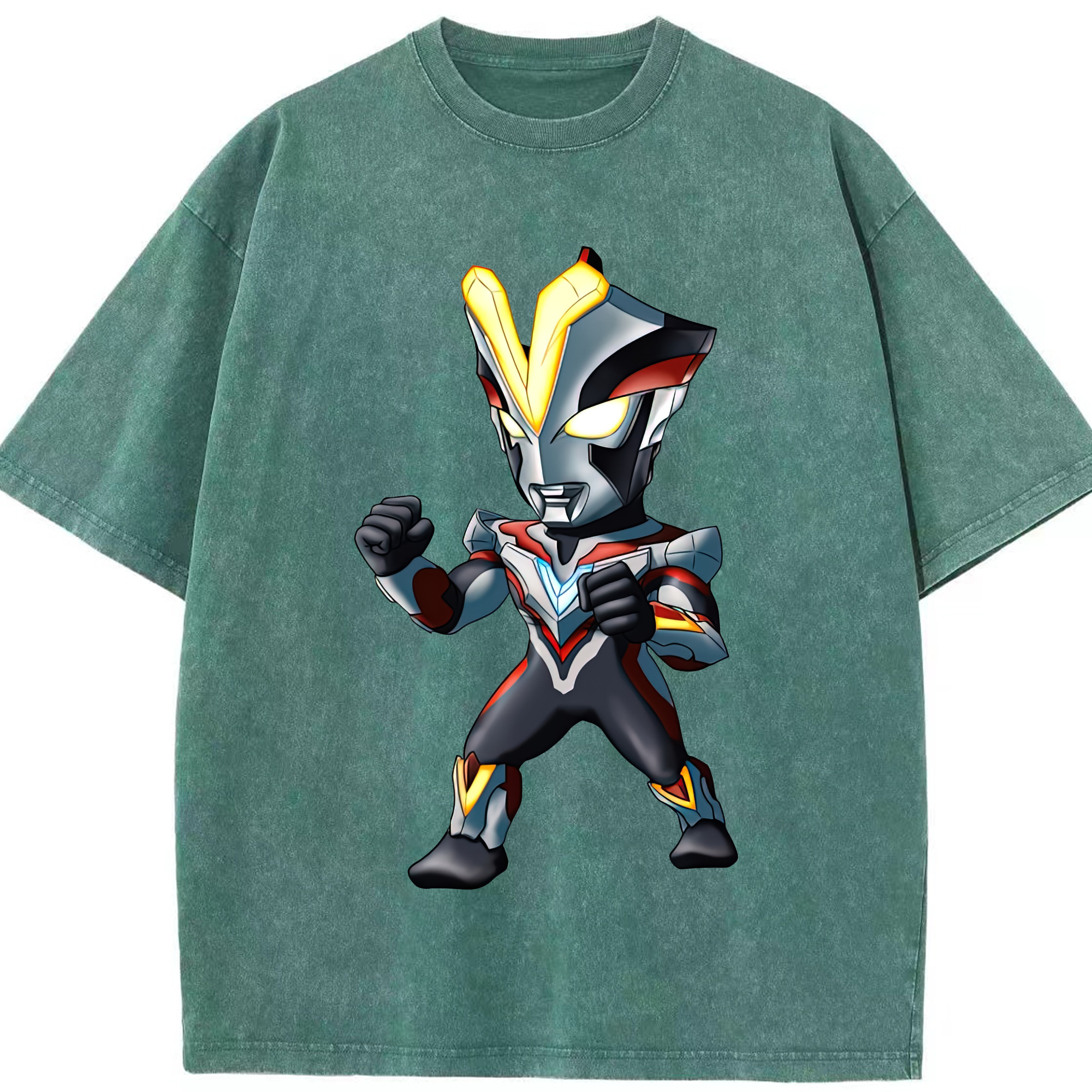 （画像用） ウルトラマン Ultraman 綿100% ヴィンテージ風 半袖Tシャツ（フロントプリント）